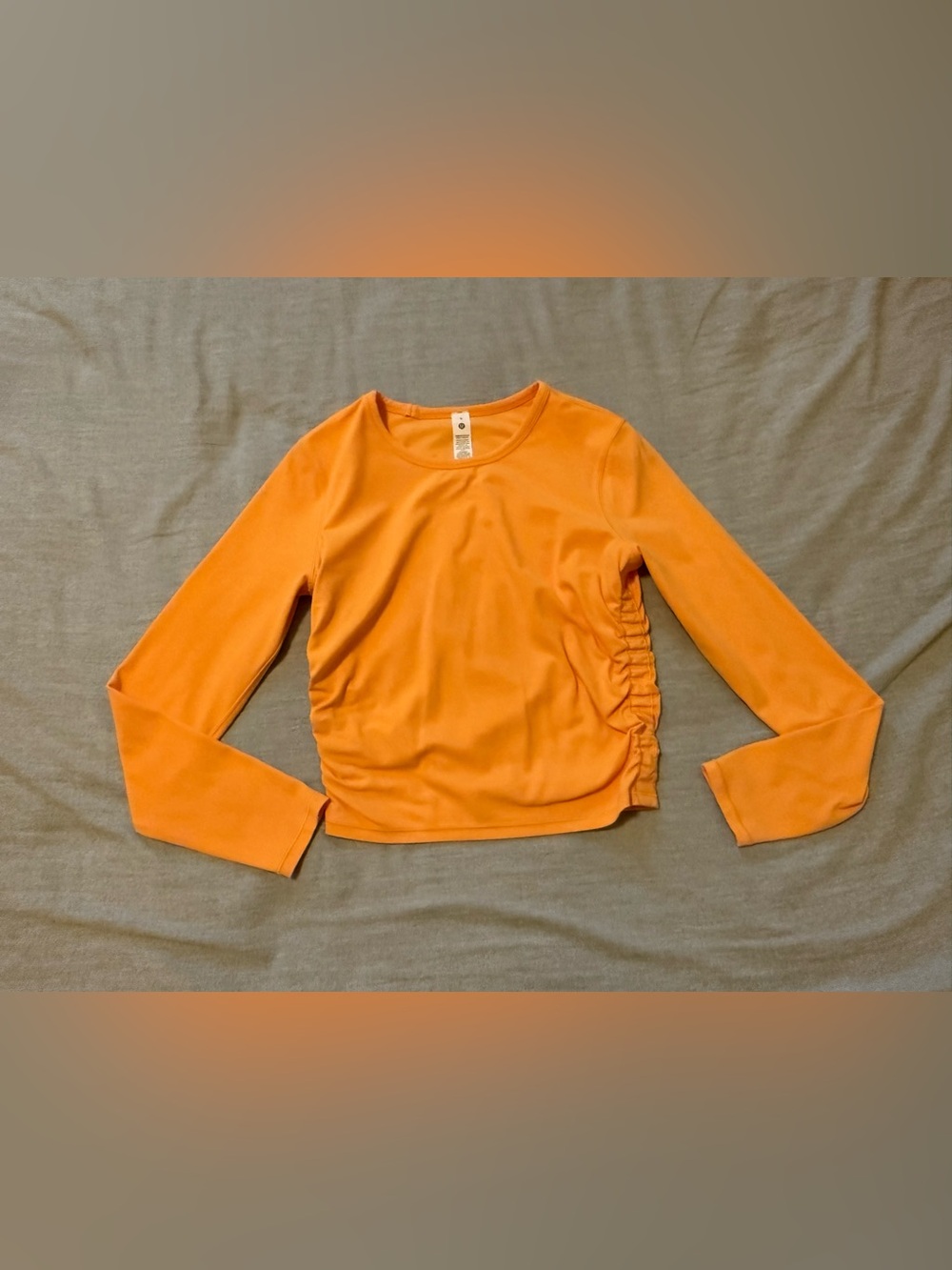 Women’s Lululemon All It Takes Athletic Long-Sleeve Shirt In Marigold Size 6